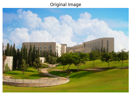 תמונת הקמפוס — פלט שמור במחברת