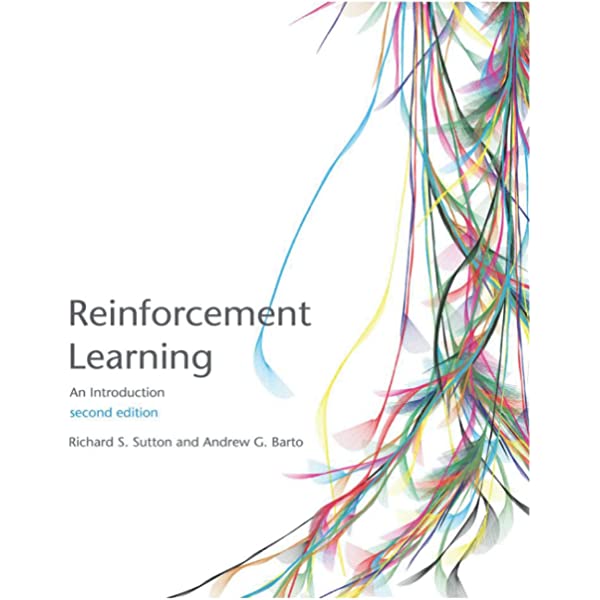 כריכת Reinforcement Learning: An Introduction מאת Sutton ו־Barto, מהדורה שנייה